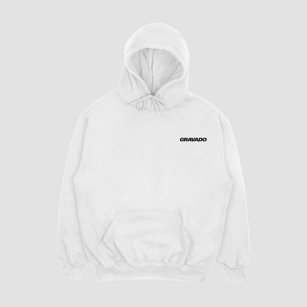 Die With Memories White Unisex Oversized Hoodie