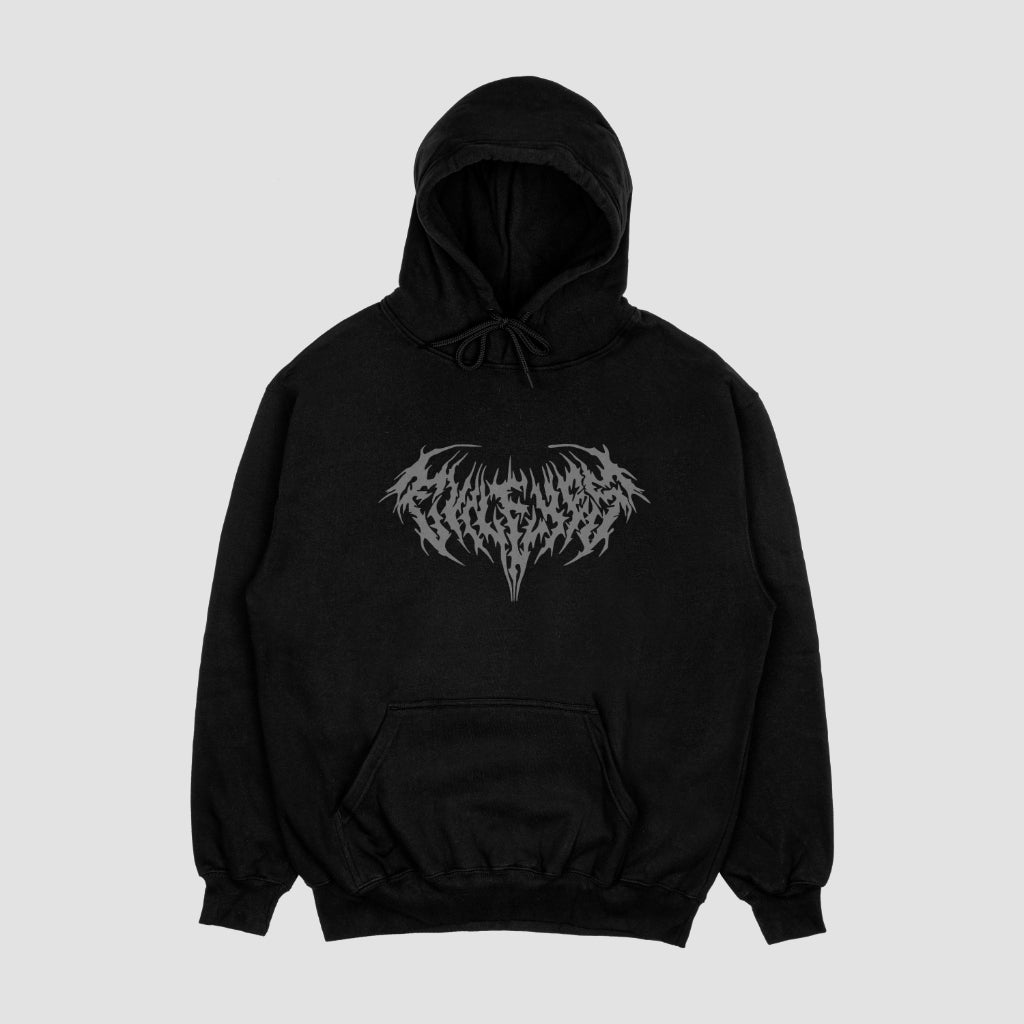Tribal 2 Black Unisex Oversized Hoodie