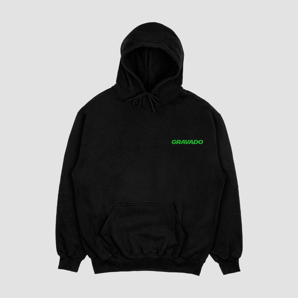 Tribal 4 Black Unisex Oversized Hoodie