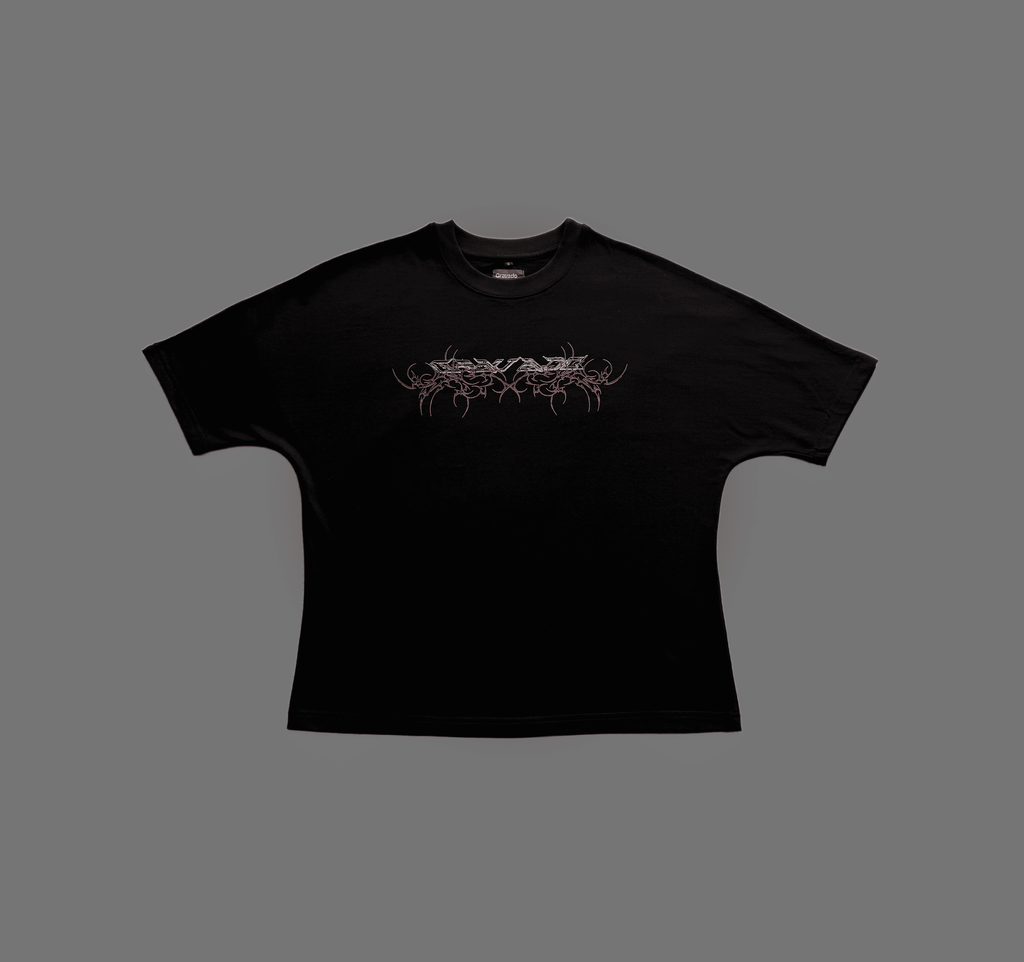 Darkwave Oversized Tshirt Black (Unisex)