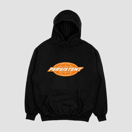 Persistent Black Unisex Oversized Hoodie