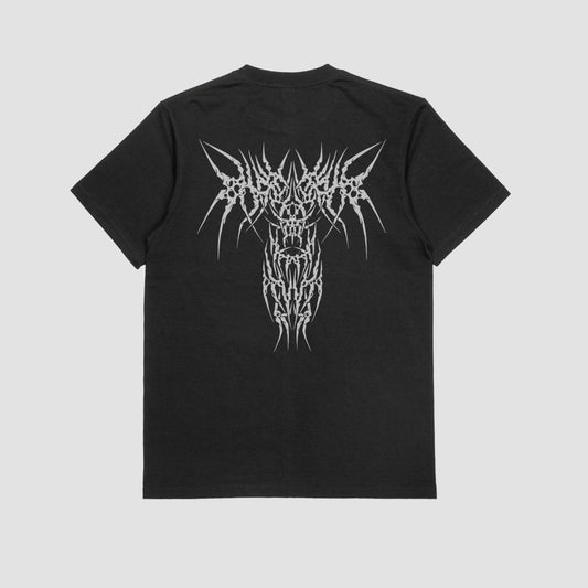 Tribal 2 Black Unisex Oversized Tshirt