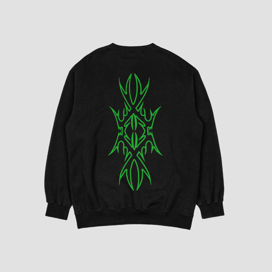 Tribal 4 Black Unisex Oversized Sweatshirt