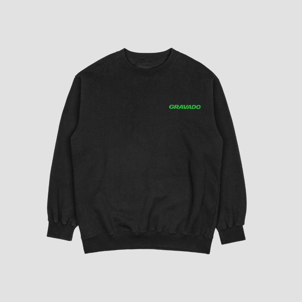 Tribal 4 Black Unisex Oversized Sweatshirt